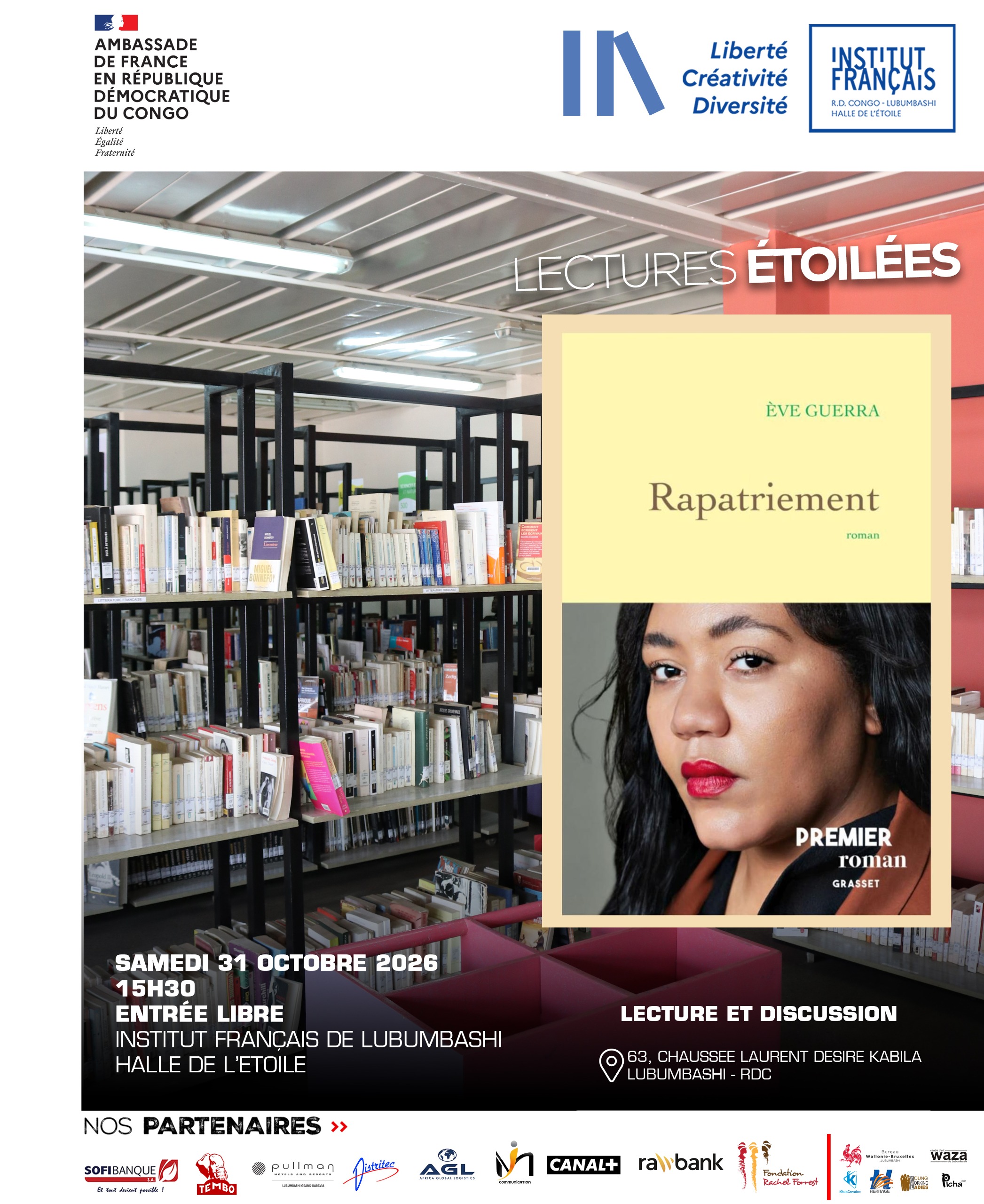 Lectures étoilées, Abel Bukasa