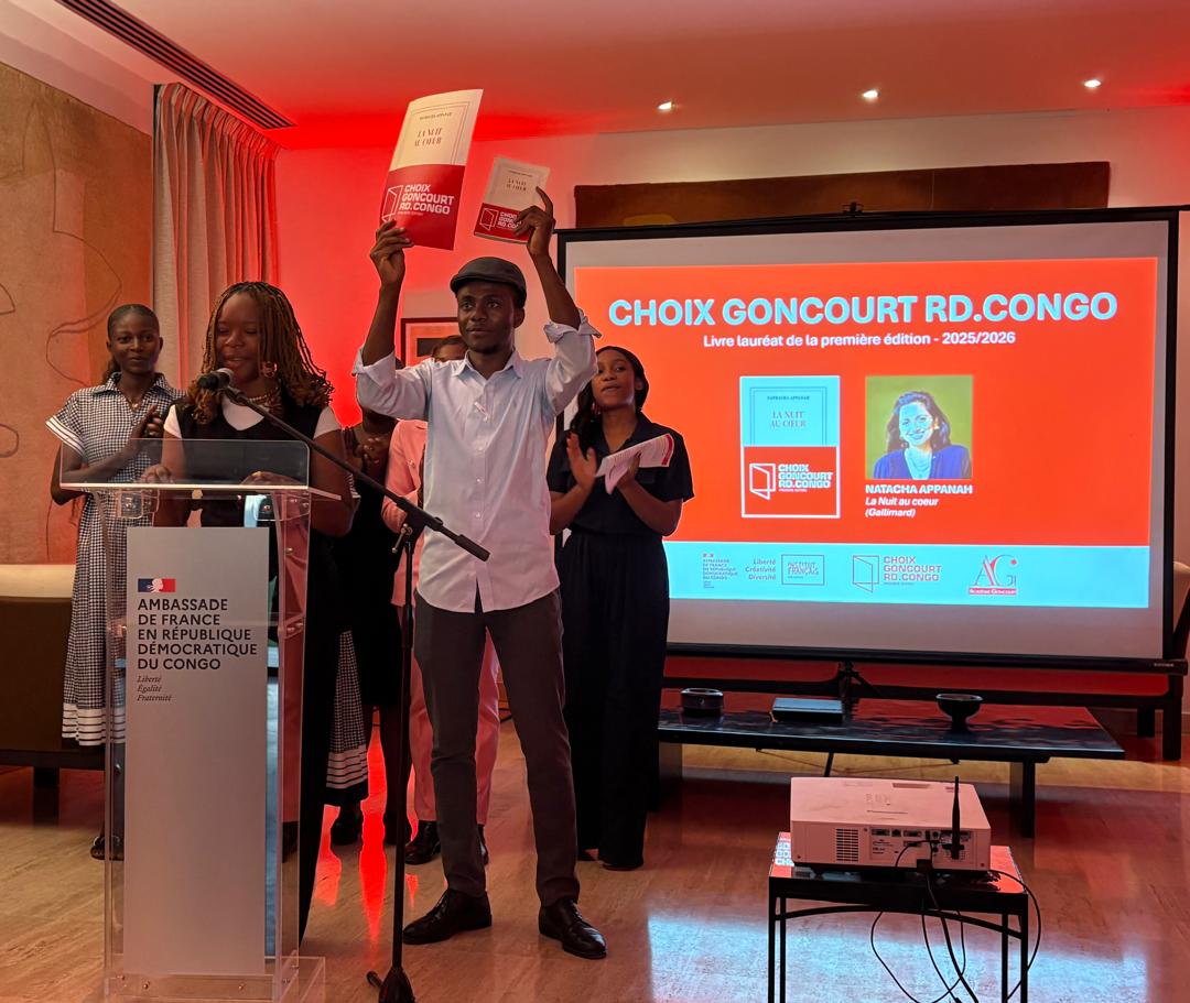 Choix Goncourt RDC – Remise du prix – 15 avril 2026